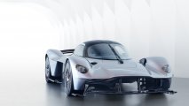 Aston Martin Valkyrie front view close