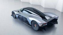 Aston Martin Valkyrie rear side top view
