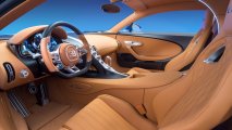 Bugatti Chiron inerior view