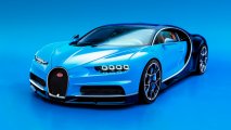 Bugatti Chiron front view studio