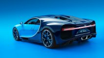 Bugatti Chiron rear side view