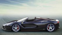 Ferrari LaFerrari Aperta left side view