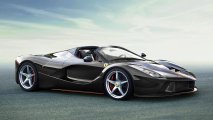 Ferrari LaFerrari Aperta front side view