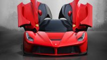 Ferrari LaFerrari front view open doors