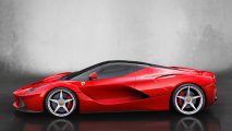 Ferrari LaFerrari left side view