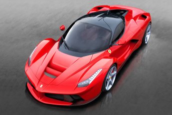 Ferrari LaFerrari front side view