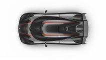 Koenigsegg Agera RS top view