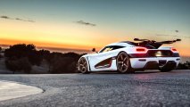 Koenigsegg One:1 rear side view