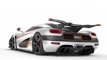 Koenigsegg One:1 rear side view clean