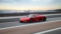 Koengisegg Regera on the road