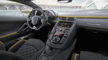 Lamborghini Aventador S interior view