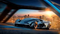 Lamborghini Terzo Millennio front side view