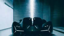 Lamborghini Terzo Millennio rear lights view