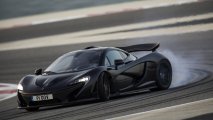 McLaren P1 front side drifting