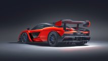McLaren Senna rear side view Hypercar