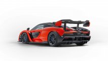 McLaren Senna rear side view