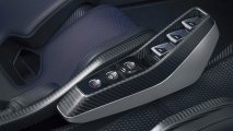 McLaren Senna interior view buttons