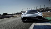 Mercedes AMG Project front view race track