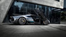 Mercedes AMG Project side view open doors