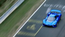 NIO EP9 electric hypercar Nürburgring Nordschleife view