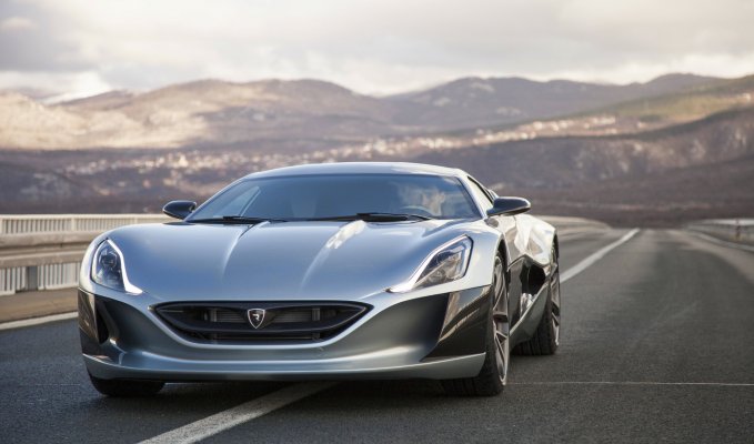 Rimac Concept One front side view