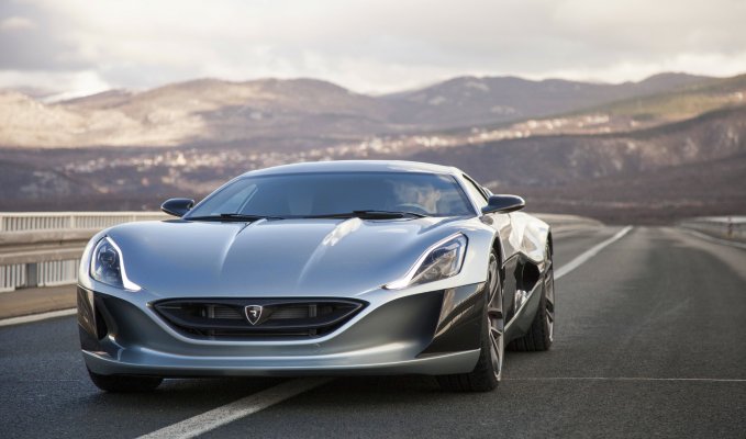Rimac Concept One front side view