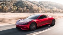 Tesla Roadster front view