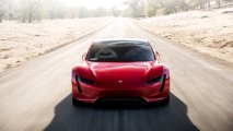 Tesla Roadster front view