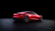 Tesla Roadster rear side