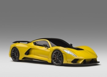 Hennessey Venom F5 front side view