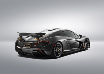 McLaren P1 rear side view